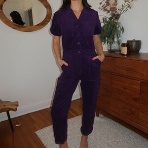 Women's Purple Jumpsuit